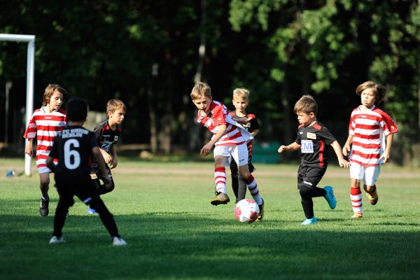 Viel Spaß und viele Tore im Test der U10 gegen die U8 des 1. FC Union